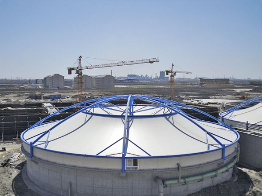 三沙市污水池加盖膜结构工程 - 排名